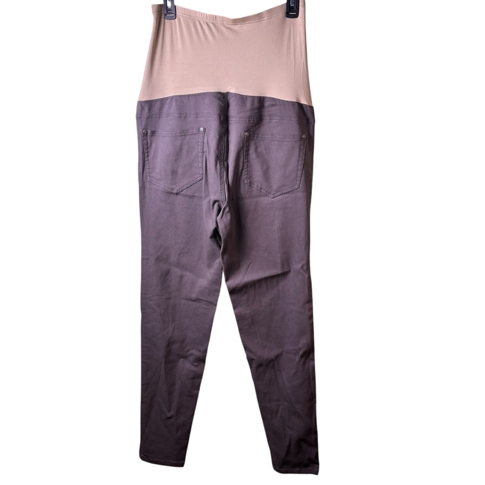 Oh! Mamma Grey Twill‎ Maternity Pants size Large - Picture 3 of 9